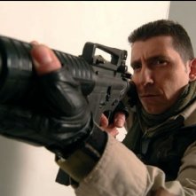 Riccardo Leto in una scena del film Saddam