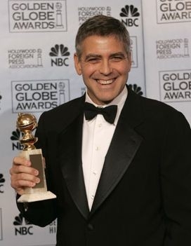 George Clooney Con Il Suo Golden Globe 21838