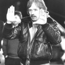 John Carpenter sul set di Christine