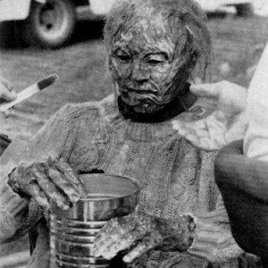 Pamela Voorhes, madre di jason sul set del terzo Venerdì 13!