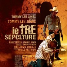 La locandina italiana di Le tre sepolture