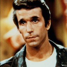 Henry Winkler è Fonzie nel telefilm Happy Days