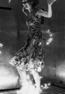 Una scena de L'occhio del gatto