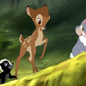 Una scena di Bambi e il grande principe della foresta