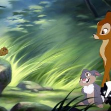 Una bella scena di Bambi e il grande principe della foresta