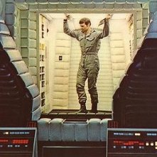 Gary Lockwood sul set di 2001: Odissea nello spazio