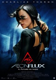La locandina italiana di Aeon Flux