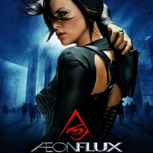 La locandina italiana di Aeon Flux