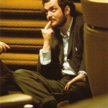 Stanley Kubrick sul set del film 2001: Odissea nello spazio