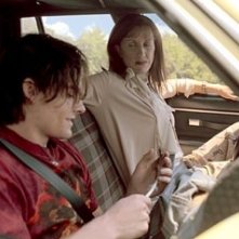 Kevin Zegers e Felicity Huffman in Transamerica