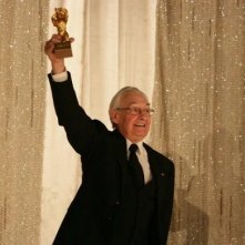 Andrzej Wajda premiato a Berlino 2006 con l'Orso d'Oro alla carriera