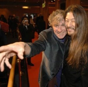 Christopher Doyle e Asano Tadanobu a Berlino 2006 per presentare Invisible Waves