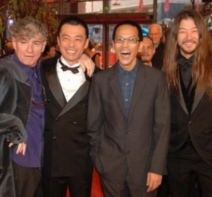 Christopher Doyle, Mitsuishi Ken, Pen-ek Ratanaruang e Asano Tadanobu a Berlino 2006 per presentare Invisible Waves