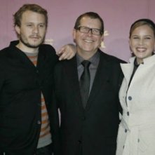 Heath Ledger, Neil Armfield e Abbie Cornish a Berlino 2006 per presentare Candy