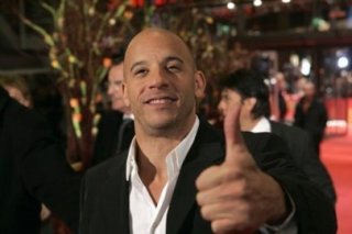 Vin Diesel a Berlino 2006 per presentare Find Me Guilty