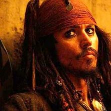 Johnny Depp in Pirati dei Caraibi - La maledizione del forziere fantasma
