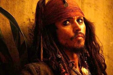 Johnny Depp in Pirati dei Caraibi - La maledizione del forziere fantasma