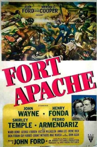 La locandina di Il massacro di Fort Apache
