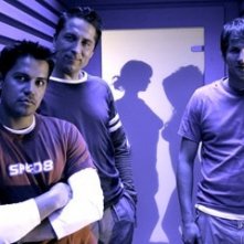 Jay Hernandez, Eythor Gudjonsson e Derek Richardson in Hostel