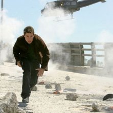 Tom Cruise in una delle scene più adrenaliniche di Mission: Impossible III