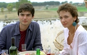 Una sequenza del film La terra