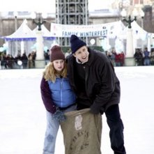 Gemmenne de la Pena e Nicolas Cage in The Weather Man