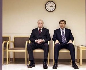 Michael Caine e Nicolas Cage in The Weather Man