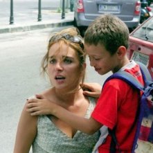 Valeria Golino e Marco Grieco nel film La guerra di Mario
