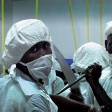 Una scena del film L'incubo di Darwin