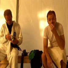 Peter Mullan a David Caruso in una scena di SESSION 9