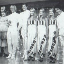 Franco Franchi, Ciccio Ingrassia, Luciana Turina, Enzo Paolo Turchi e le Trix