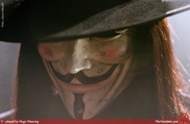 Hugo Weaving in V for Vendetta, del 2005