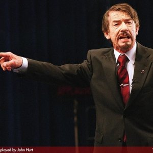 John Hurt in V for Vendetta