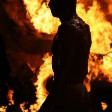 Lo stuntman Chad Stahelski sul set di V per Vendetta