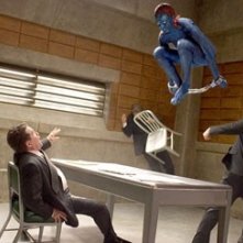 Rebecca Romijn Stamos in una scena di X-Men 3