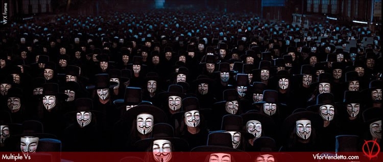 Una Suggestiva Immagine Promo Per V For Vendetta 23519