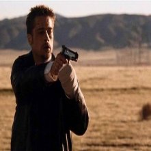 Brad Pitt nella scena conclusiva di SEVEN