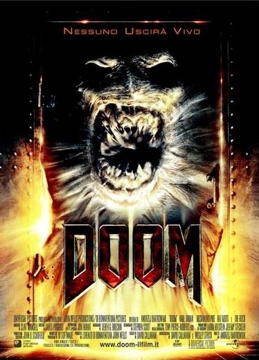 La Locandina Italiana Di Doom 23585