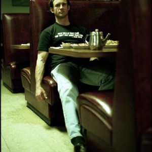 Lo scrittore Chuck Palahniuk