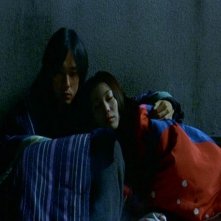 Gli attori Hidetoshi Nishijima e Miho Kanno in una scena di DOLLS