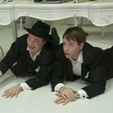 Nathan Lane e Matthew Broderick in una scena di The Producers