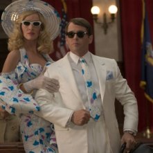 Uma Thurman e Matthew Broderick in una scena di The Producers - Una gaia commedia neonazista