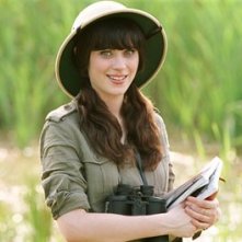 Zooey Deschanel nel film A casa con i suoi