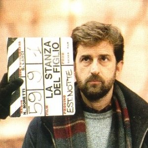 Nanni Moretti sul set de La stanza del figlio