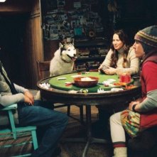 Paul Walker, Moon Bloodgood e Jason Biggs in una scena di 8 amici da salvare