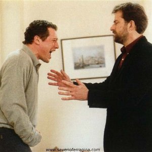 Stefano Accorsi e Nanni Moretti ne La stanza del figlio