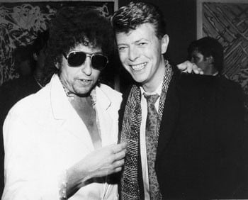 Bob Dylan e David Bowie