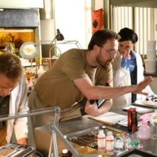 Il regista Lucky McKee sul set del film Sick Girl