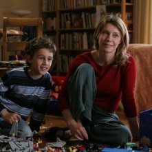 Margherita Buy sul set de Il caimano