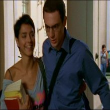 Cristina Brondo e Elio Germano in una scena di TI PIACE HITCHCOCK?